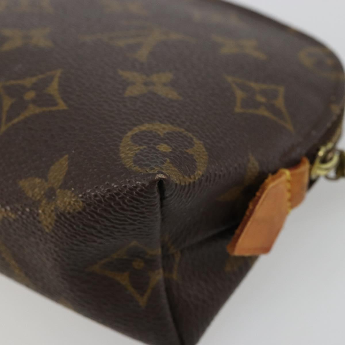 LOUIS VUITTON Monogram Pochette Cosmetic PM Pouch M43998 LV Auth ka4601