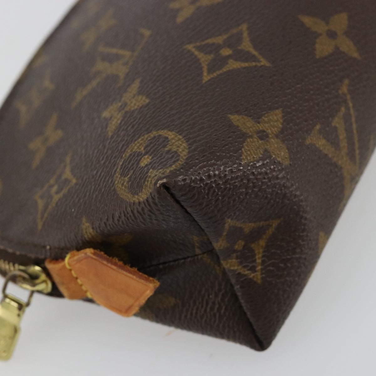 LOUIS VUITTON Monogram Pochette Cosmetic PM Pouch M43998 LV Auth ka4601