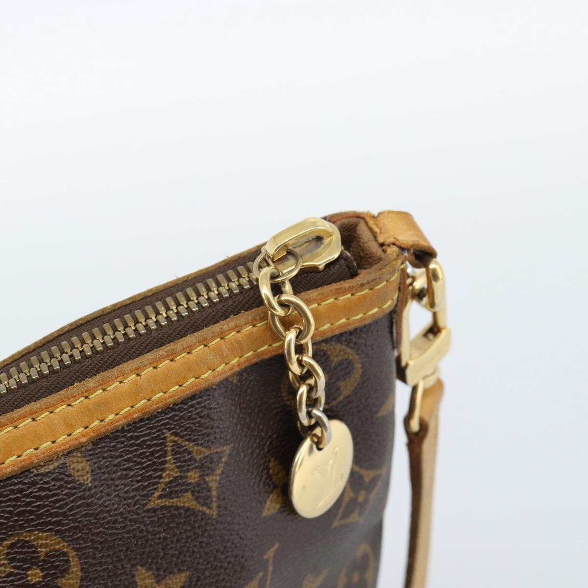 LOUIS VUITTON Monogram Palermo PM Tote Bag M40145 LV Auth ka4604