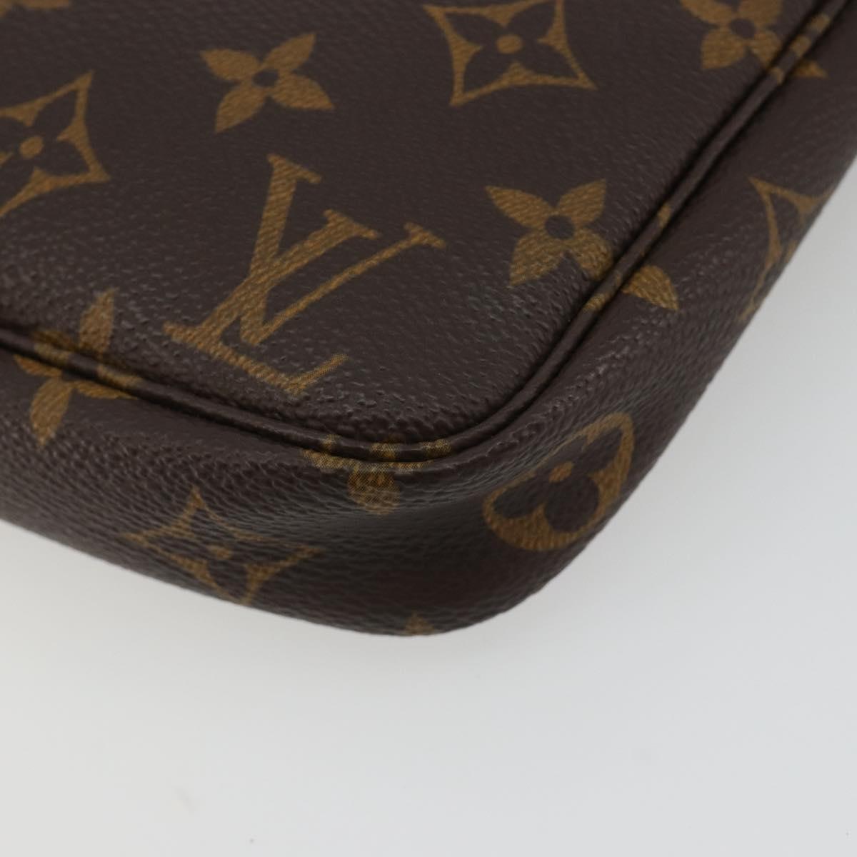 LOUIS VUITTON Monogram Pochette Accessoires Pouch M51980 LV Auth ka4619V