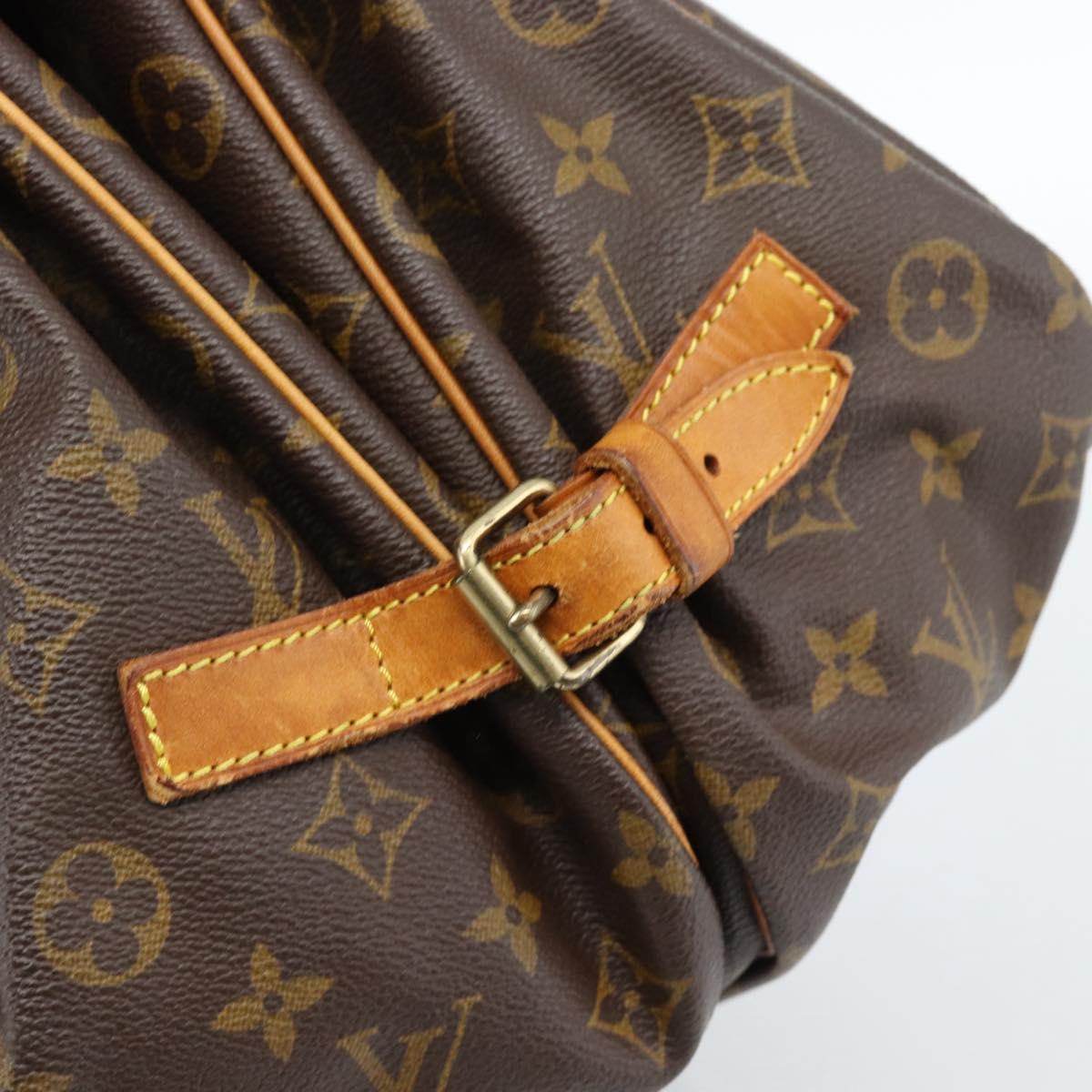 LOUIS VUITTON Monogram Saumur 35 Shoulder Bag M42254 LV Auth ka4631