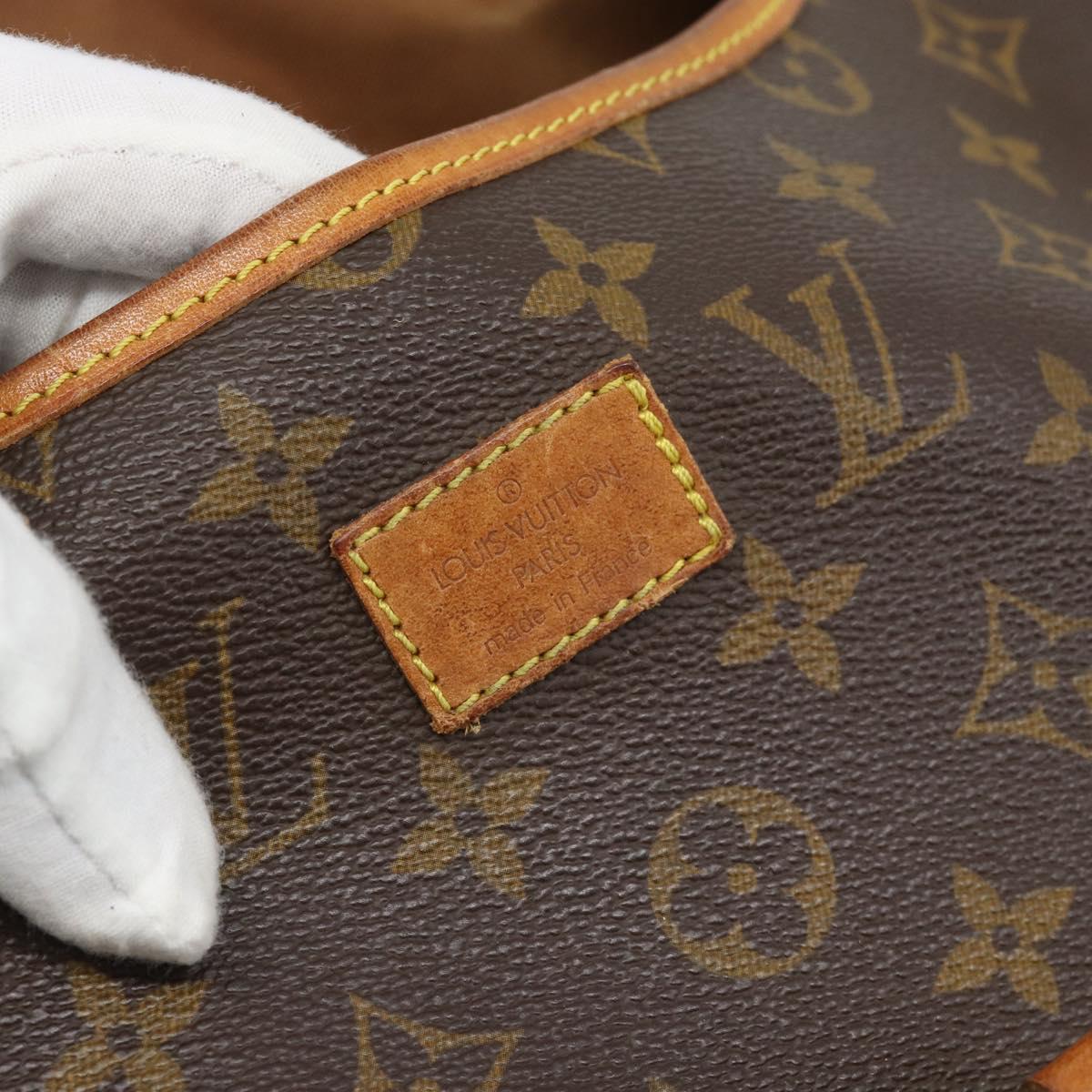 LOUIS VUITTON Monogram Saumur 35 Shoulder Bag M42254 LV Auth ka4631