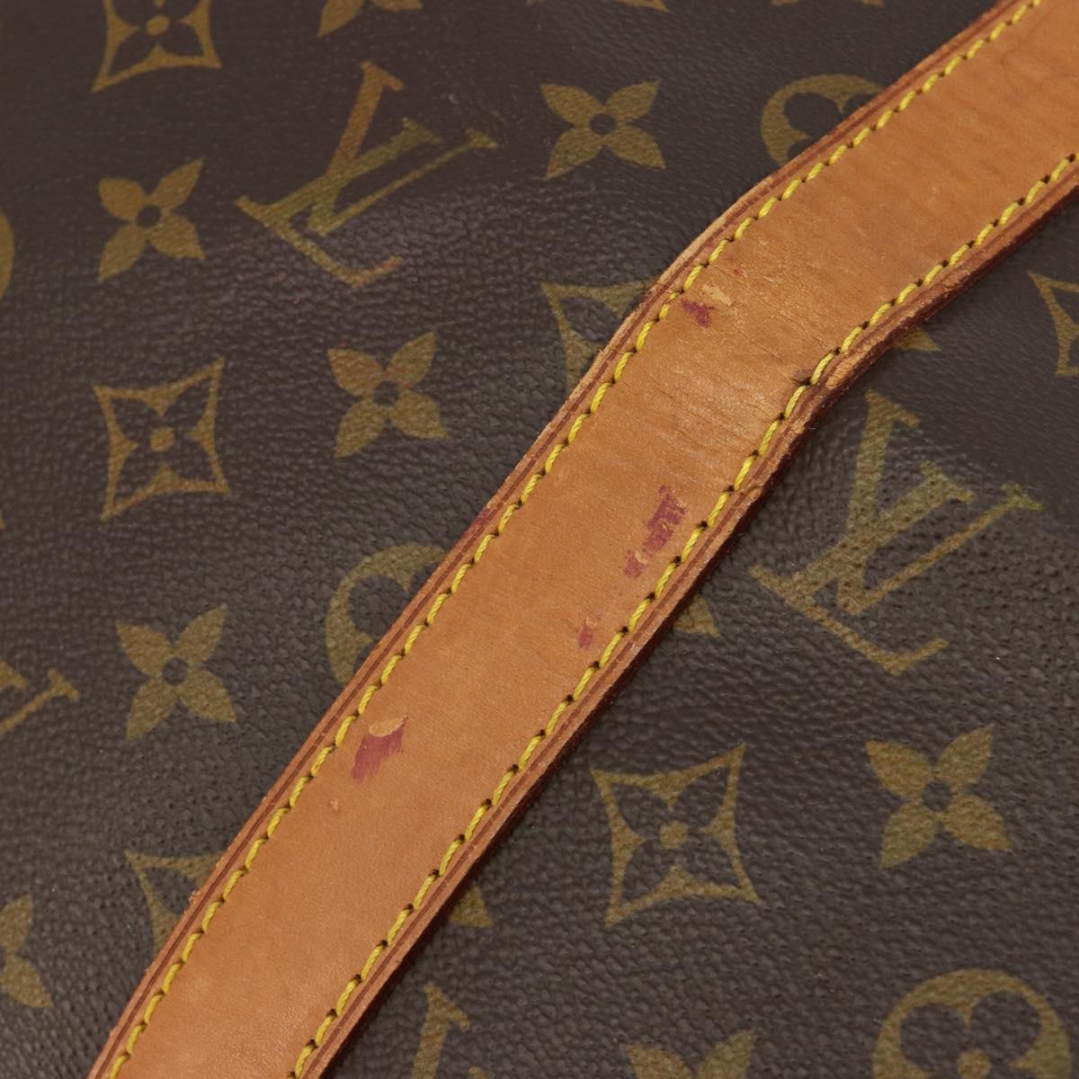 LOUIS VUITTON Monogram Keepall 50 Boston Bag M41426 LV Auth ka4646A