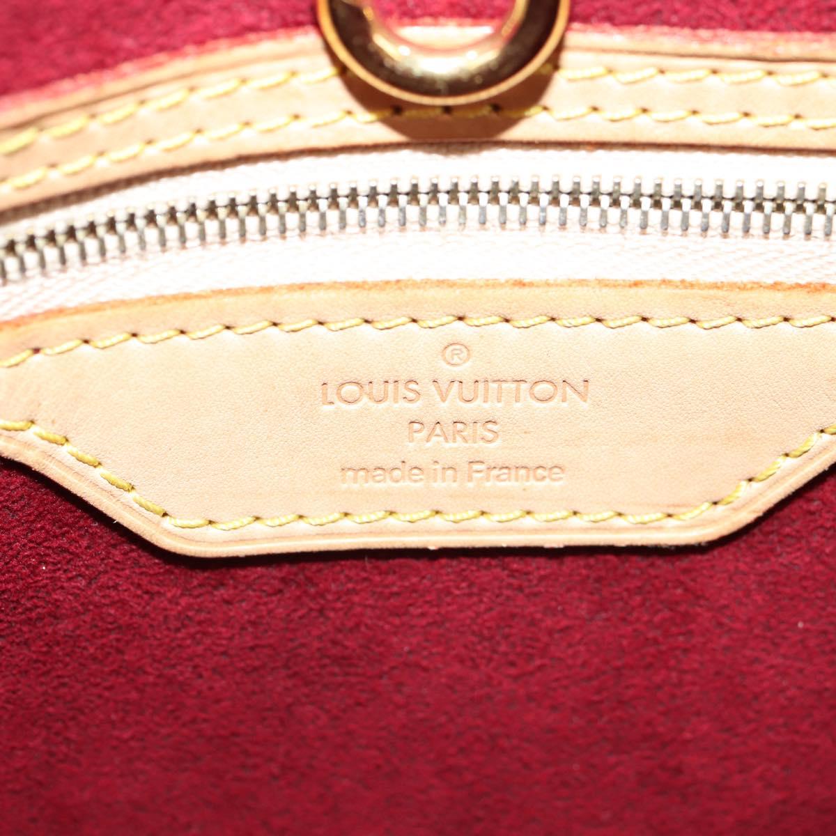 LOUIS VUITTON Monogram Multicolor Aurelia MM Tote Bag White M40094 Auth ka465V