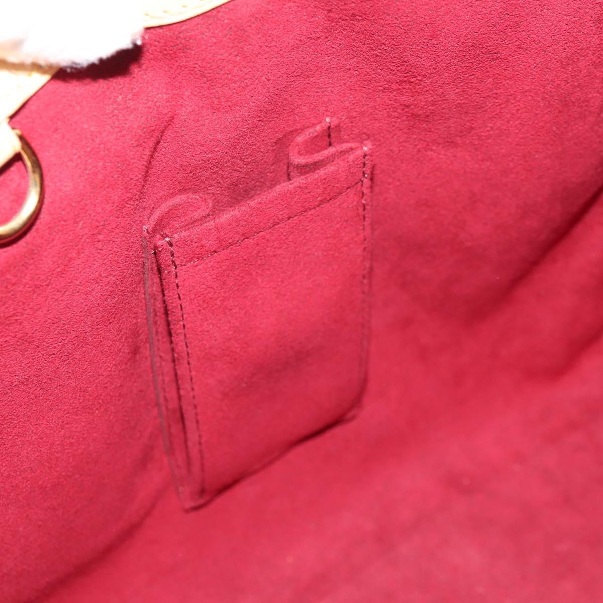 LOUIS VUITTON Monogram Multicolor Aurelia MM Tote Bag White M40094 Auth ka465V