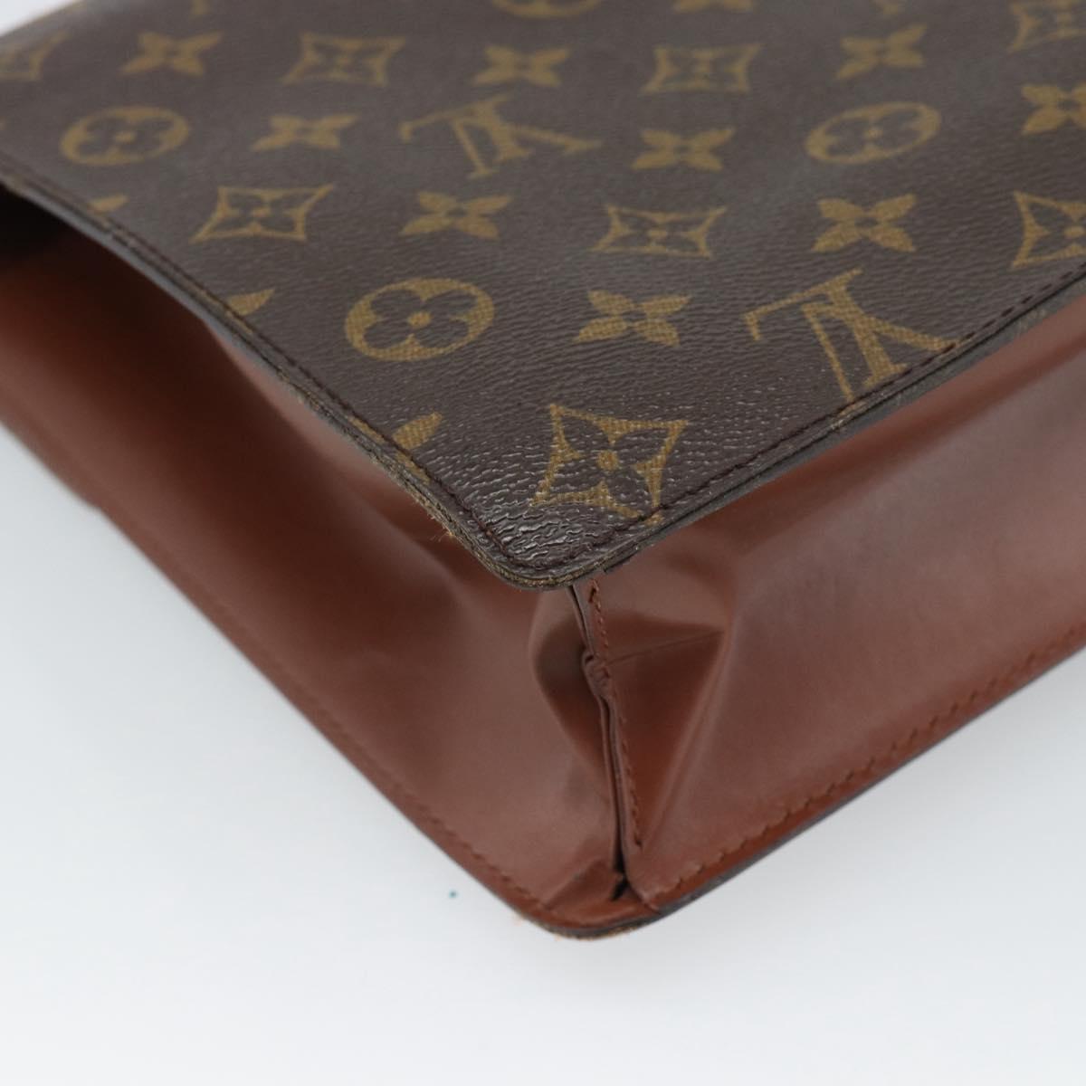 LOUIS VUITTON Monogram Monceau 28 Hand Bag M51185 LV Auth ka4666