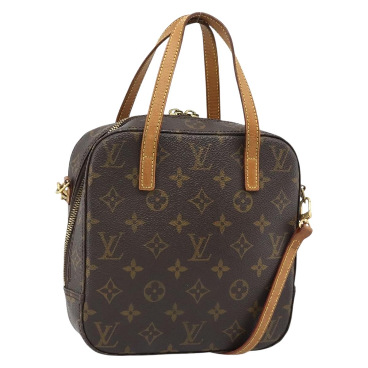 LOUIS VUITTON Monogram Spontini Hand Bag M47500 LV Auth ka4668