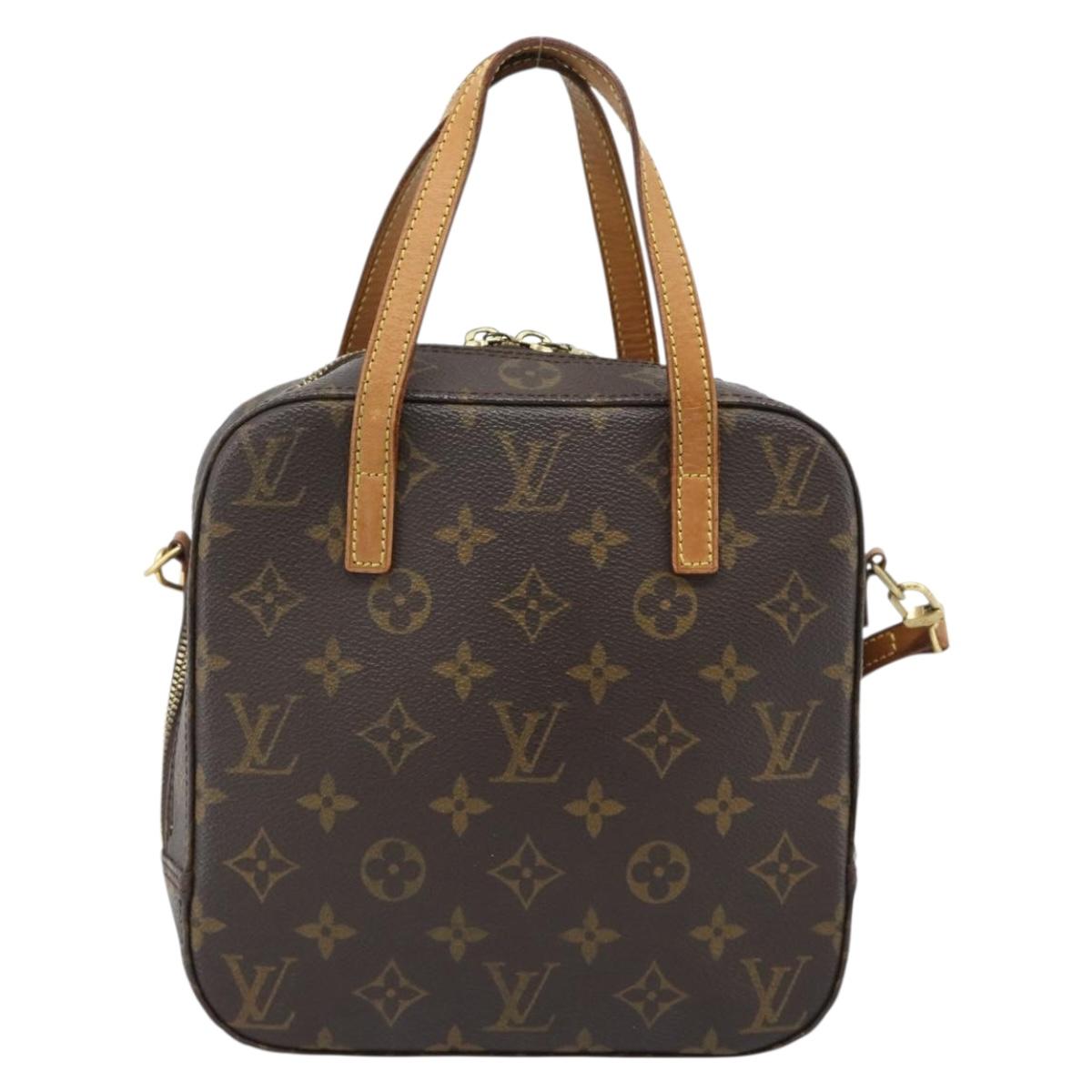 LOUIS VUITTON Monogram Spontini Hand Bag M47500 LV Auth ka4668