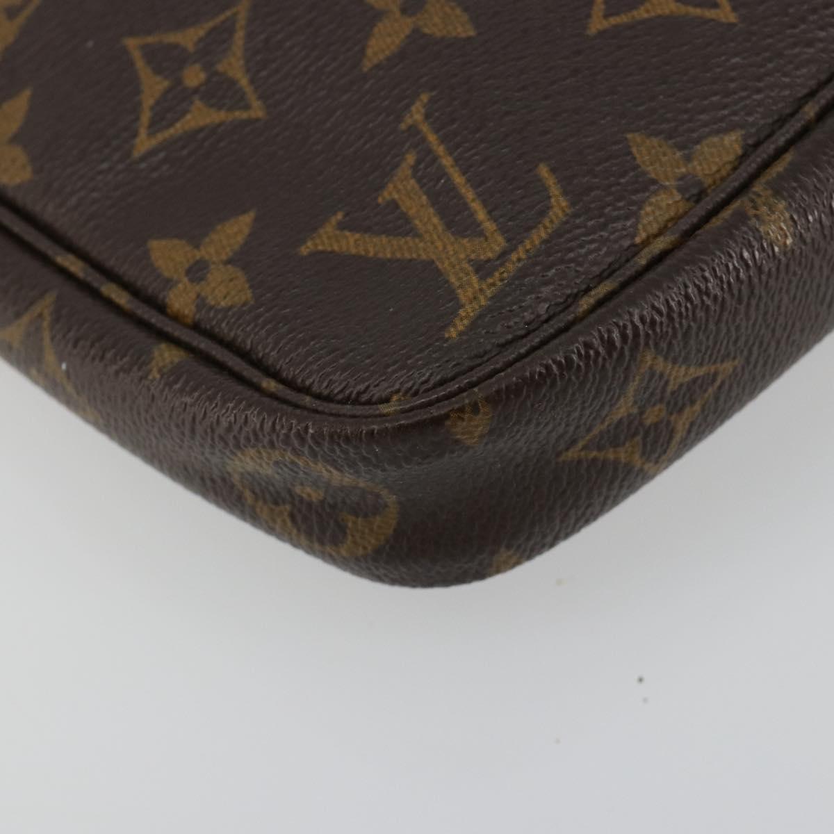 LOUIS VUITTON Monogram Pochette Accessoires Pouch M51980 LV Auth ka4674