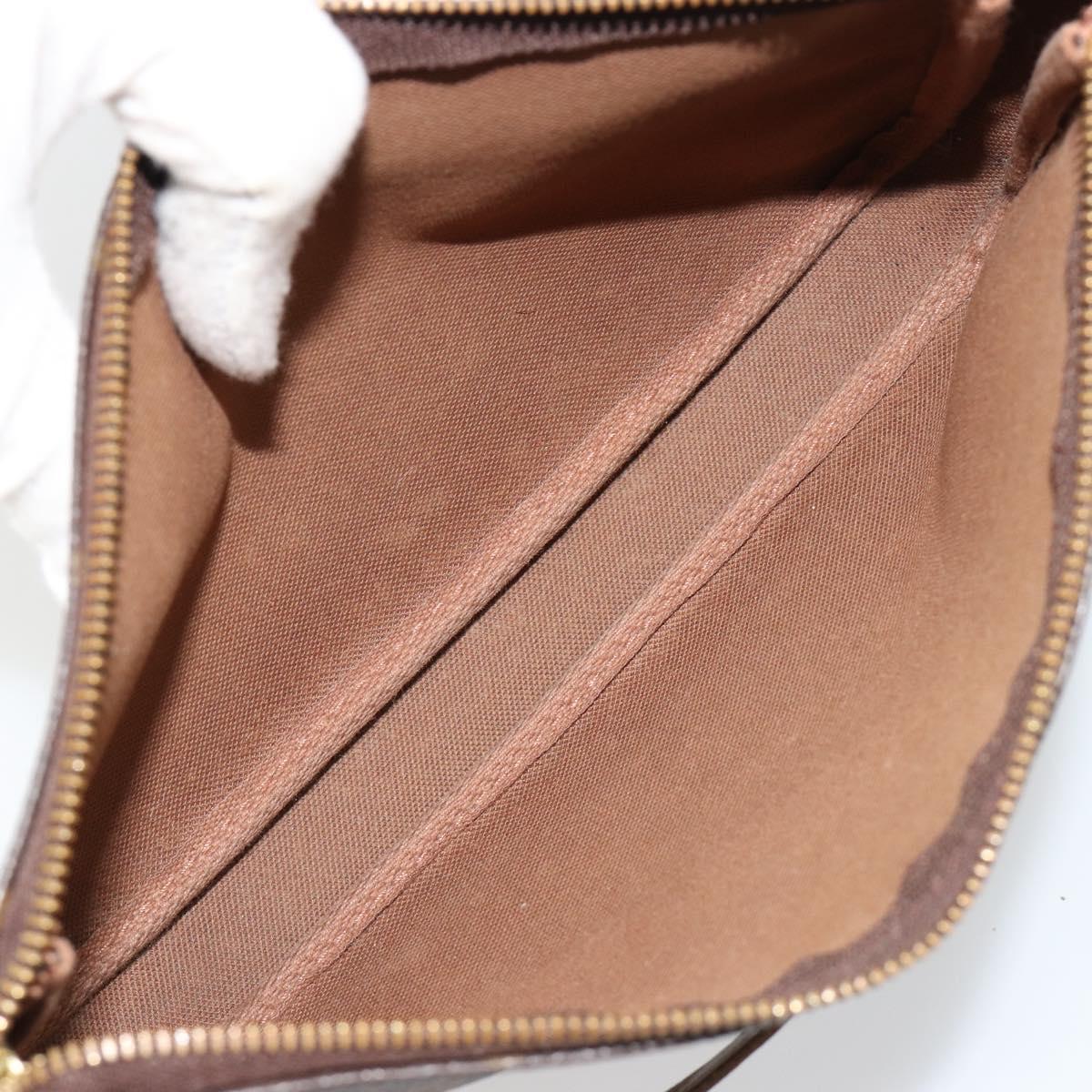 LOUIS VUITTON Monogram Pochette Accessoires Pouch M51980 LV Auth ka4674