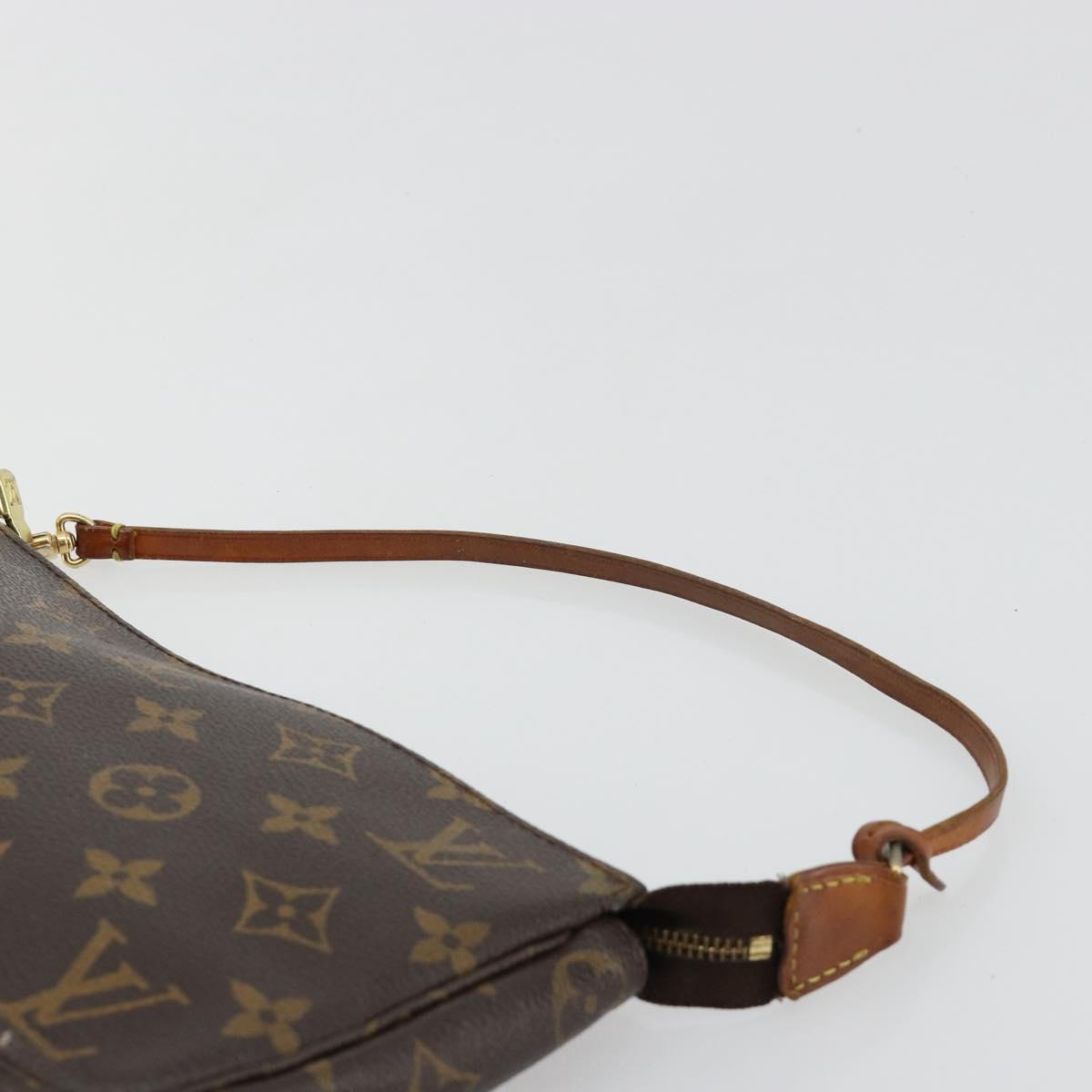 LOUIS VUITTON Monogram Pochette Accessoires Pouch M51980 LV Auth ka4674