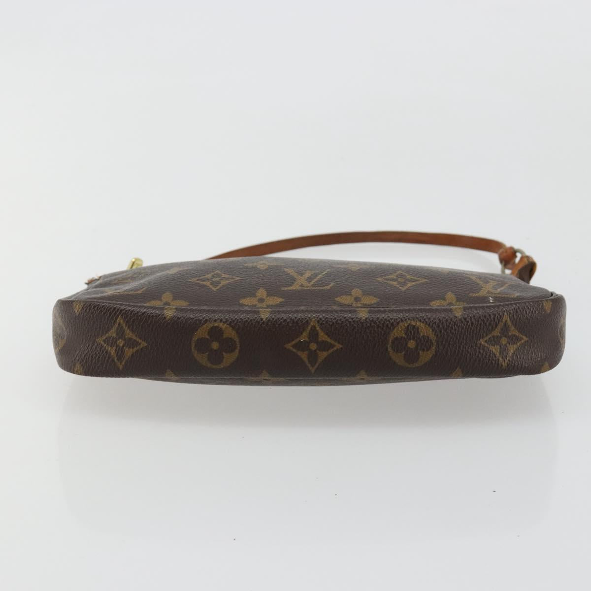 LOUIS VUITTON Monogram Pochette Accessoires Pouch M51980 LV Auth ka4674