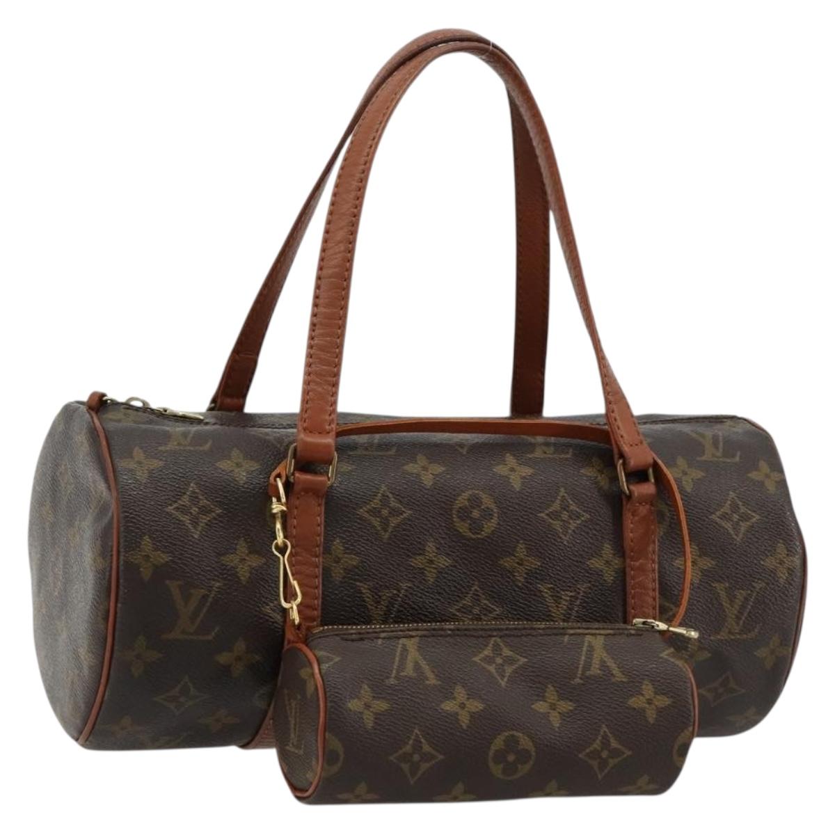 LOUIS VUITTON Monogram Papillon 30 Hand Bag M51385 LV Auth ka4677A