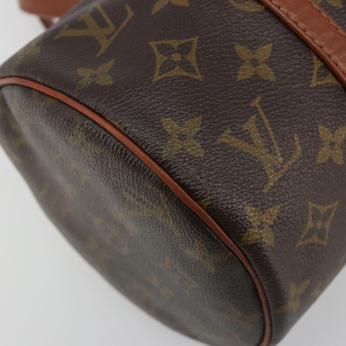 LOUIS VUITTON Monogram Papillon 30 Hand Bag M51385 LV Auth ka4677A