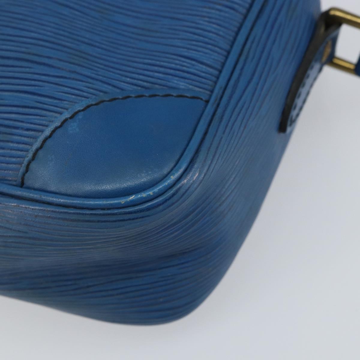 LOUIS VUITTON Epi Trocadero 23 Shoulder Bag Blue M52305 LV Auth ka468