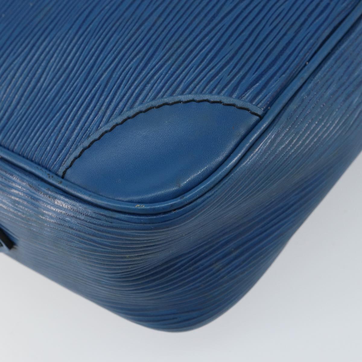 LOUIS VUITTON Epi Trocadero 23 Shoulder Bag Blue M52305 LV Auth ka468