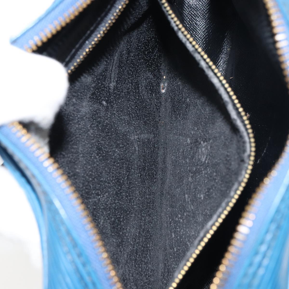 LOUIS VUITTON Epi Trocadero 23 Shoulder Bag Blue M52305 LV Auth ka468