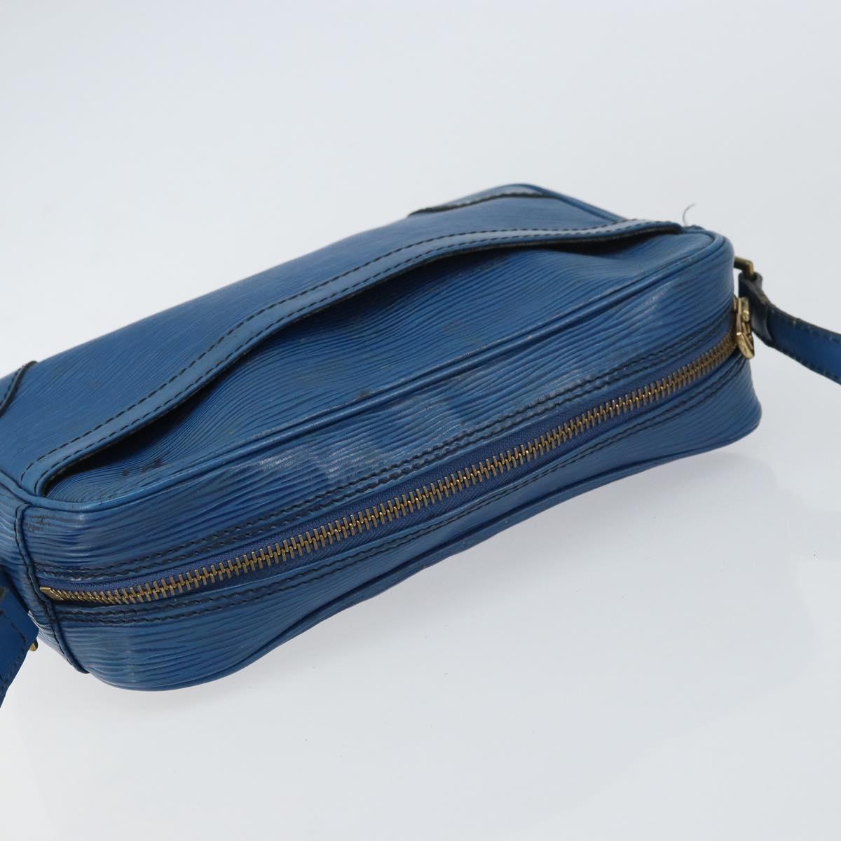 LOUIS VUITTON Epi Trocadero 23 Shoulder Bag Blue M52305 LV Auth ka468