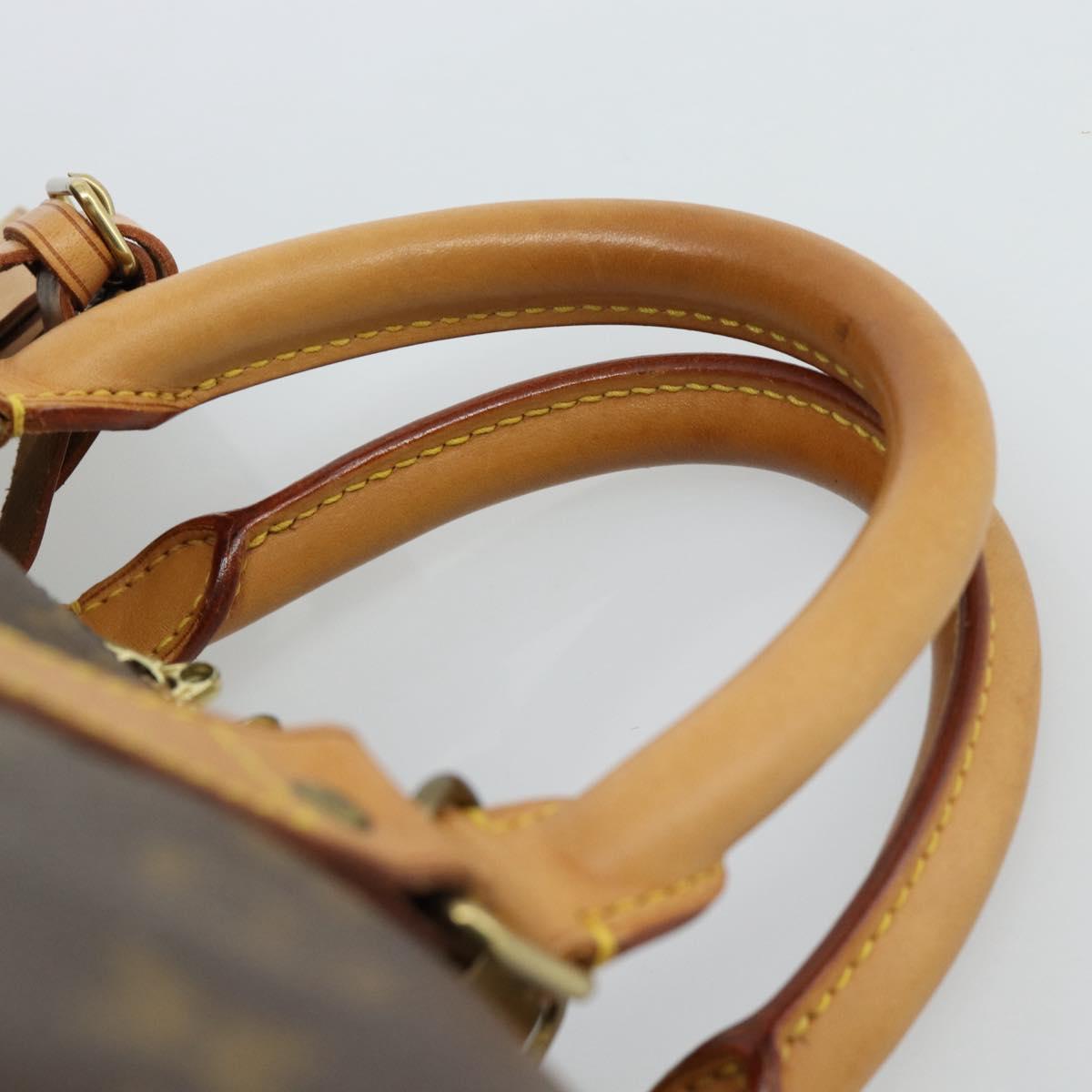 LOUIS VUITTON Monogram Keepall 55 Boston Bag M41424 LV Auth ka4680A