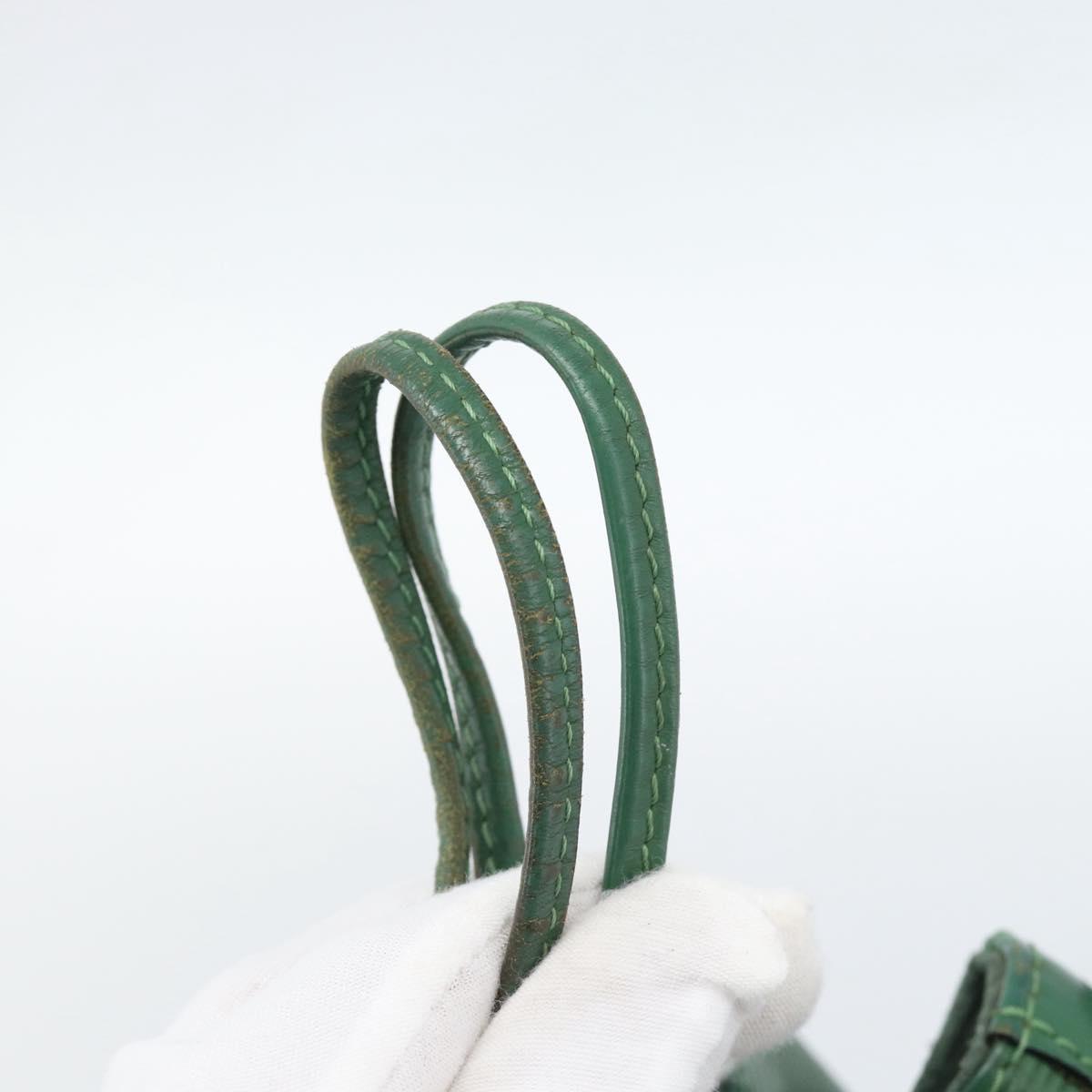 LOUIS VUITTON Epi Petit Noe Shoulder Bag Green M44104 LV Auth ka4681