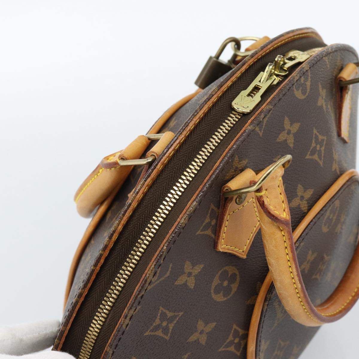 LOUIS VUITTON Monogram Ellipse PM Hand Bag M51127 LV Auth ka4685A