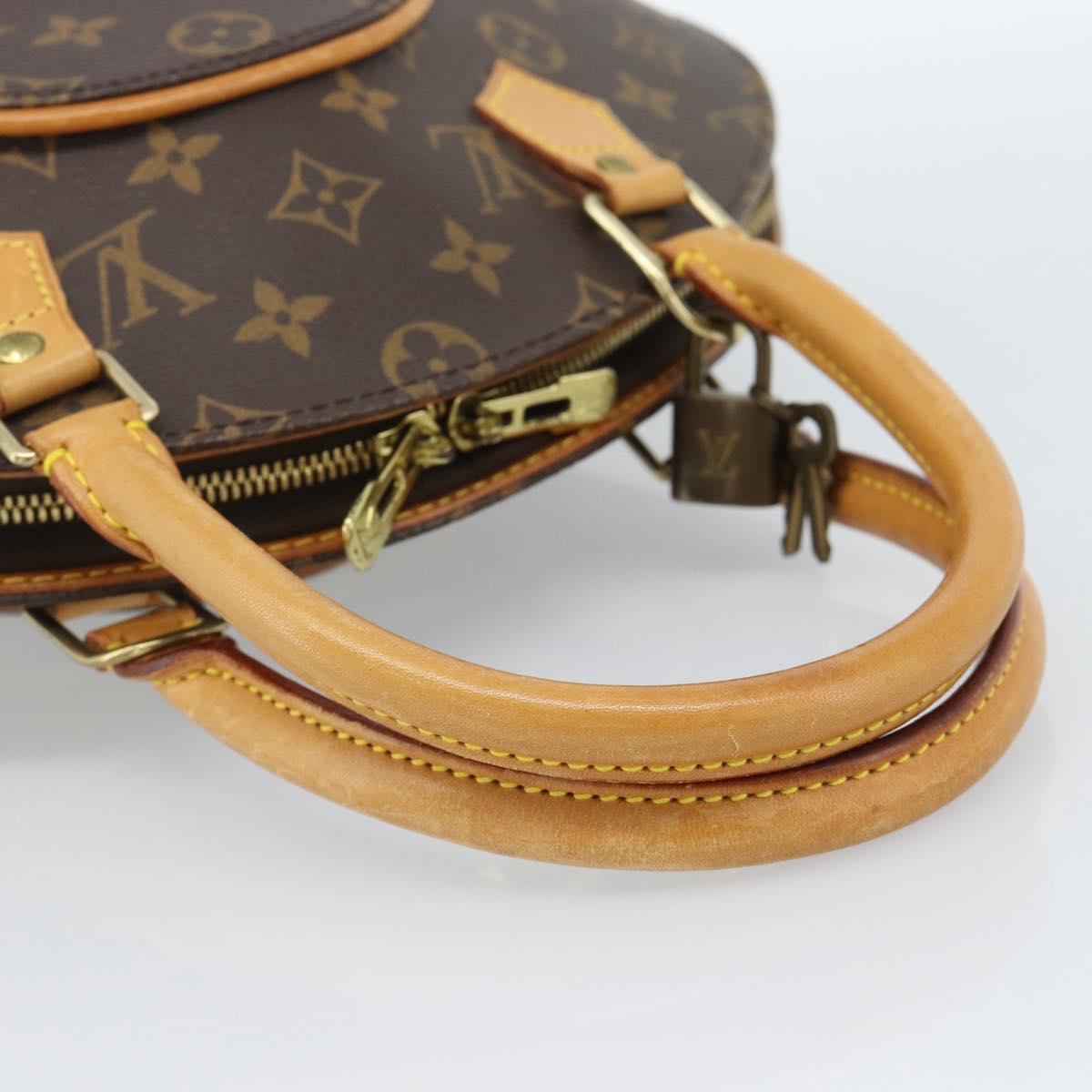 LOUIS VUITTON Monogram Ellipse PM Hand Bag M51127 LV Auth ka4685A