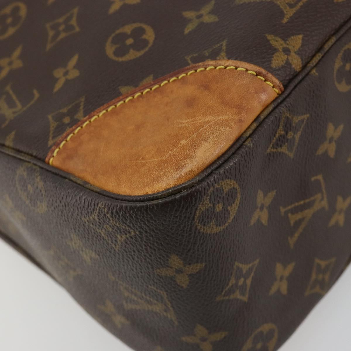 LOUIS VUITTON Monogram Boulogne 35 Shoulder Bag M51260 LV Auth ka4688