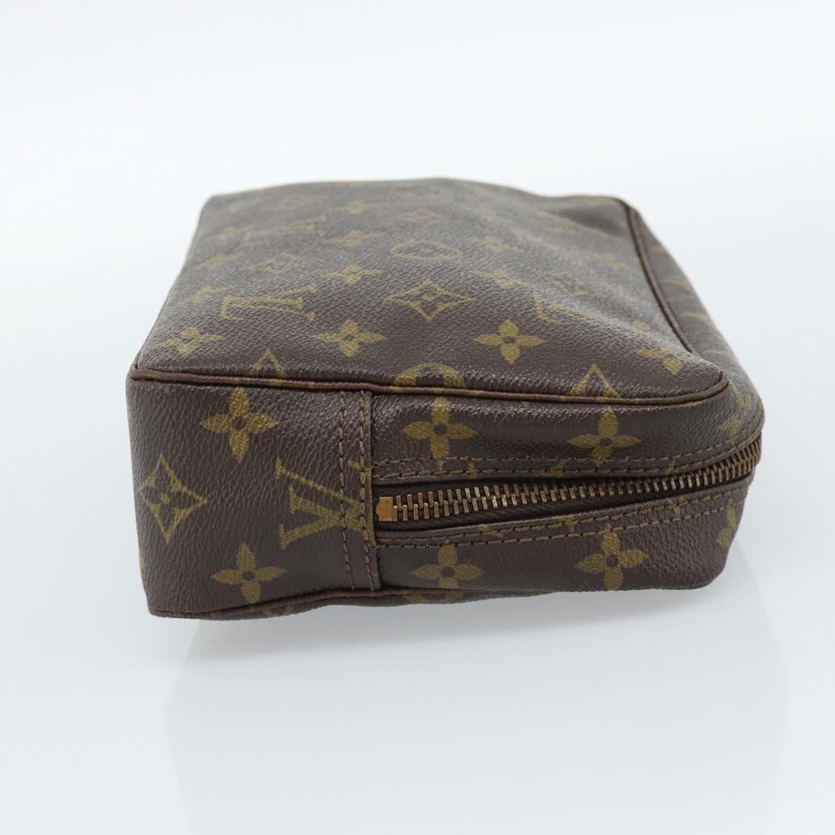 LOUIS VUITTON Monogram Trousse Toilette 23 Clutch Bag M47524 LV Auth ka4690