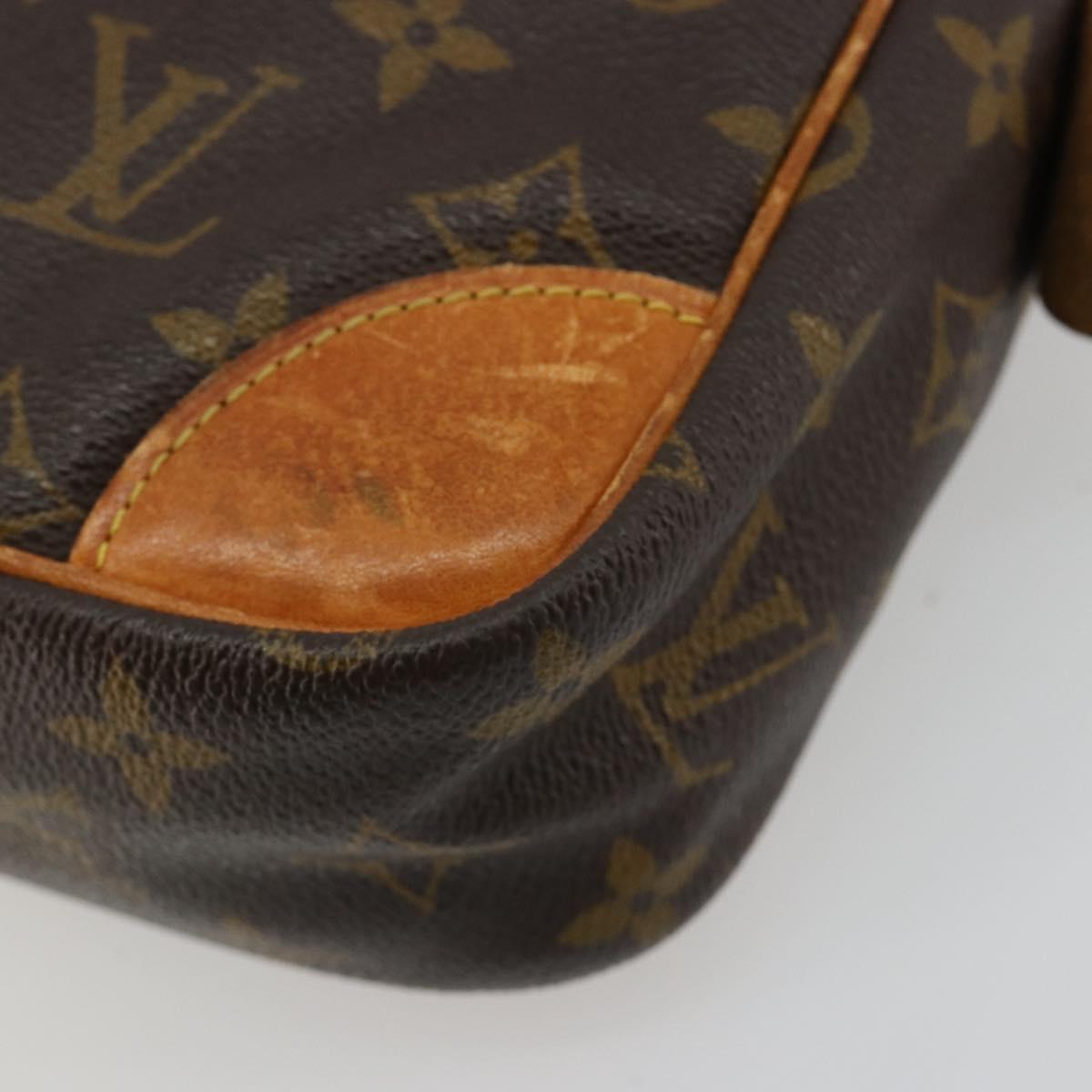 LOUIS VUITTON Monogram Compiegne 28 Clutch Bag M51845 LV Auth ka4698