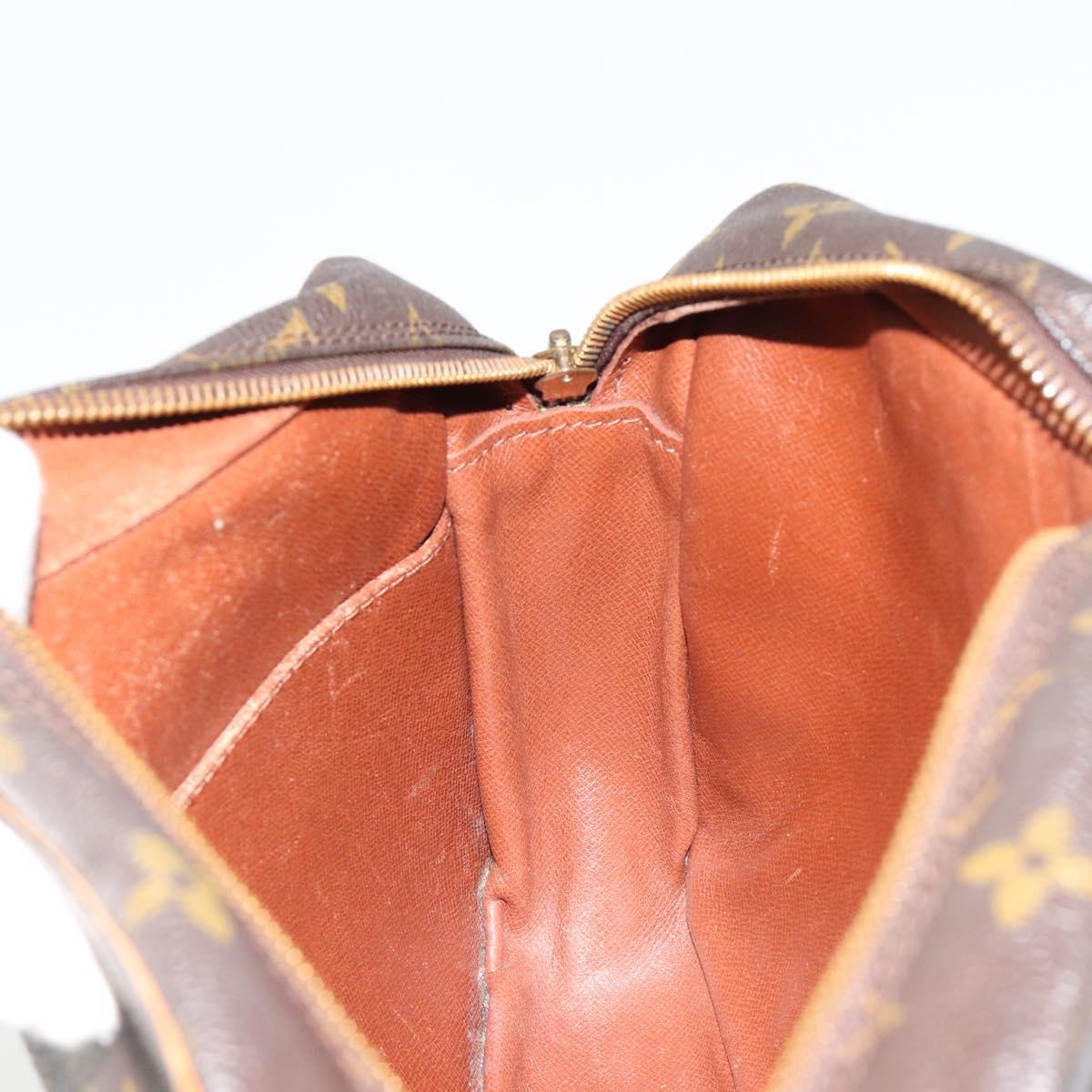 LOUIS VUITTON Monogram Compiegne 28 Clutch Bag M51845 LV Auth ka4698