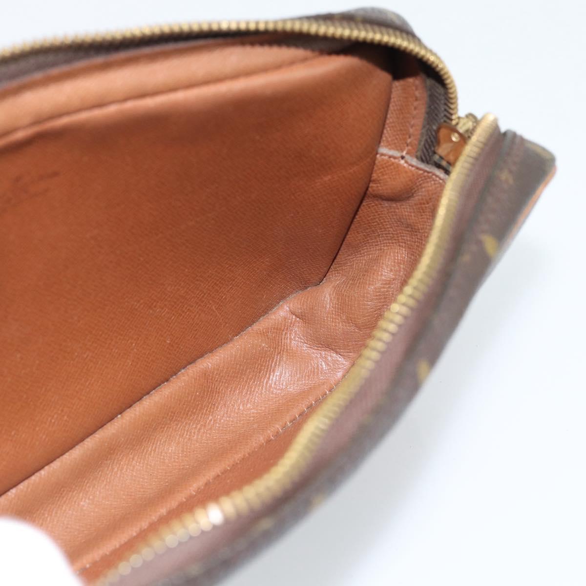 LOUIS VUITTON Monogram Marly Dragonne PM Clutch Bag M51827 LV Auth ka4699