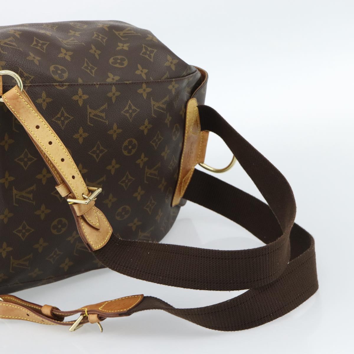 LOUIS VUITTON Monogram Montsouris GM Backpack M51135 LV Auth ka4703A