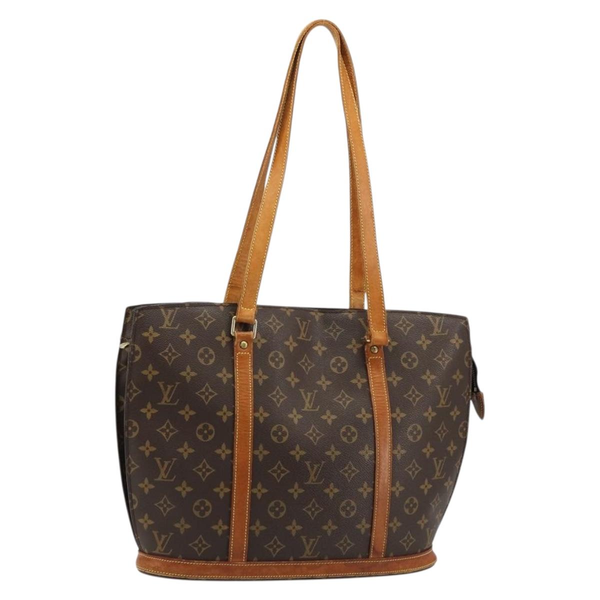 LOUIS VUITTON Monogram Babylone Tote Bag M51102 LV Auth ka4708