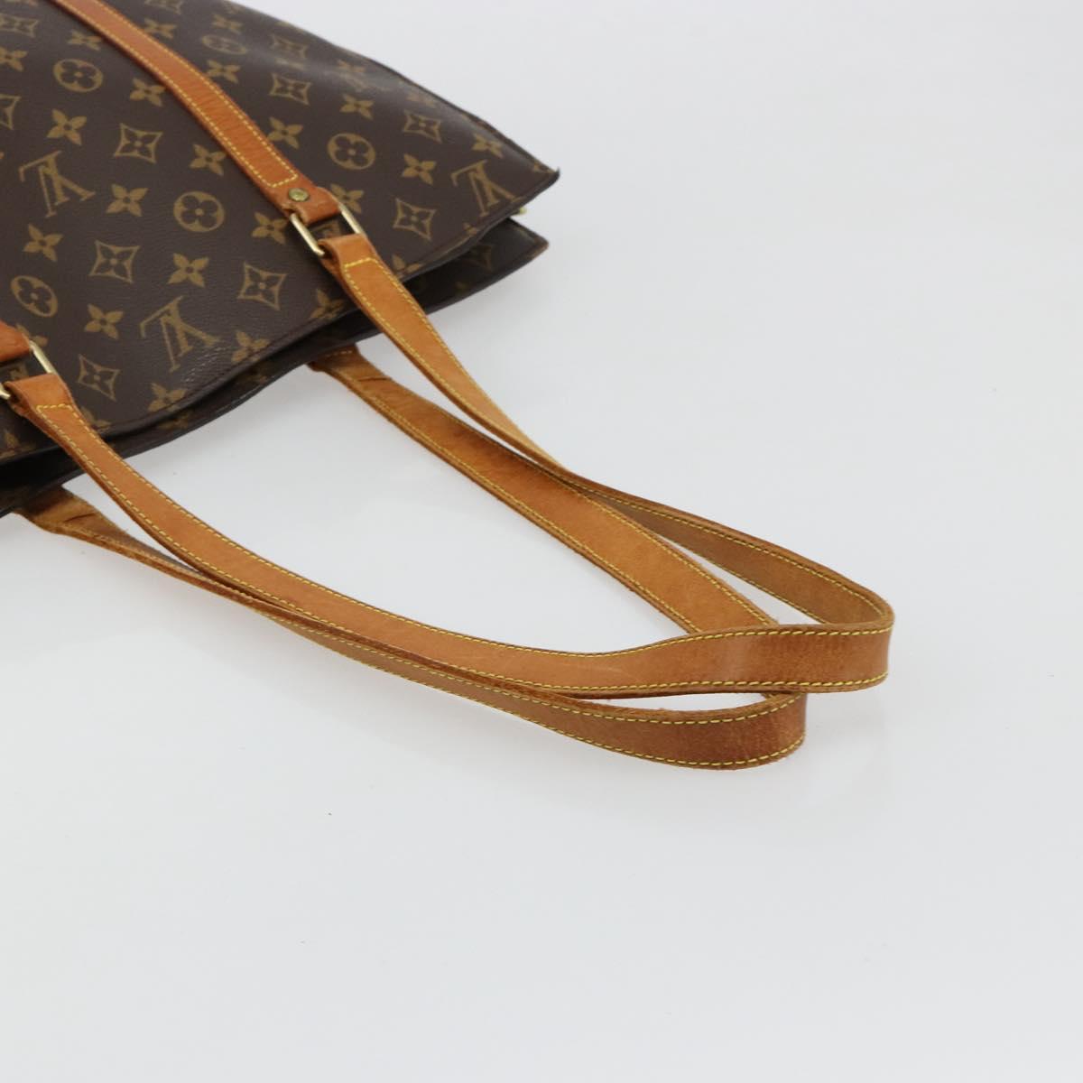 LOUIS VUITTON Monogram Babylone Tote Bag M51102 LV Auth ka4708