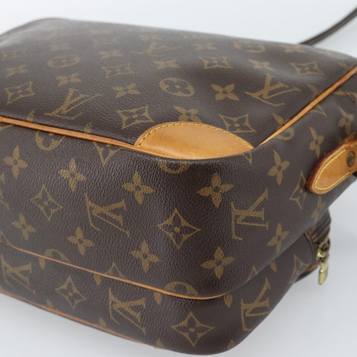 LOUIS VUITTON Monogram Nile Shoulder Bag M45244 LV Auth ka4709A