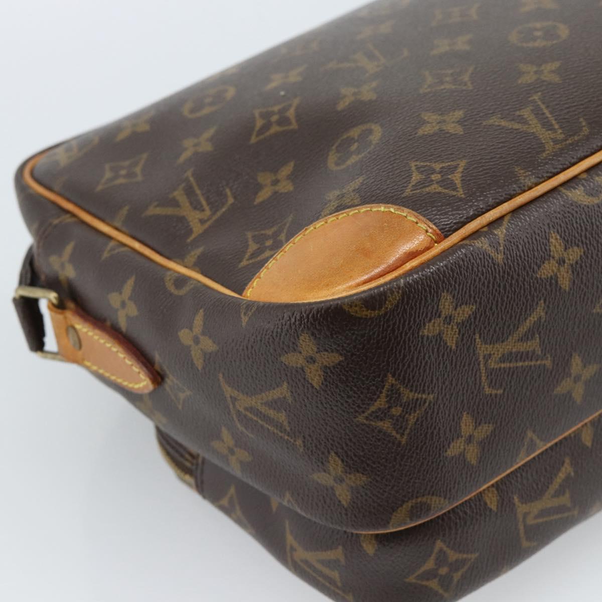 LOUIS VUITTON Monogram Nile Shoulder Bag M45244 LV Auth ka4709A