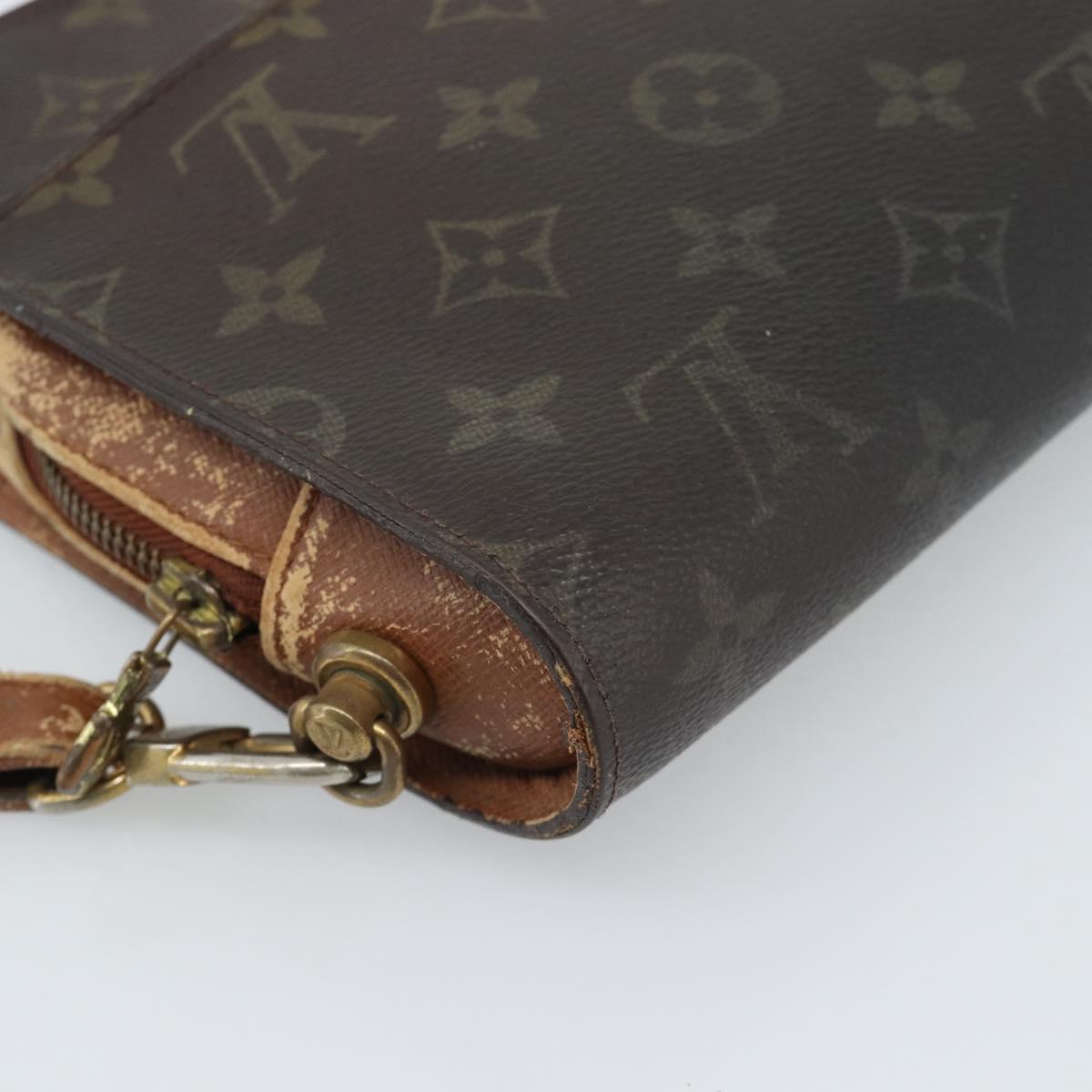 LOUIS VUITTON Monogram Orsay Clutch Bag M51790 LV Auth ka4710