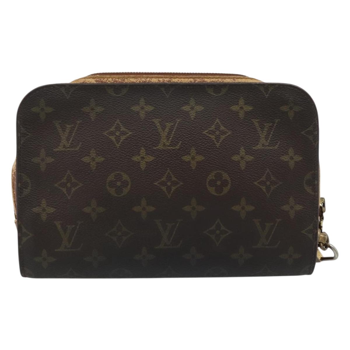 LOUIS VUITTON Monogram Orsay Clutch Bag M51790 LV Auth ka4710