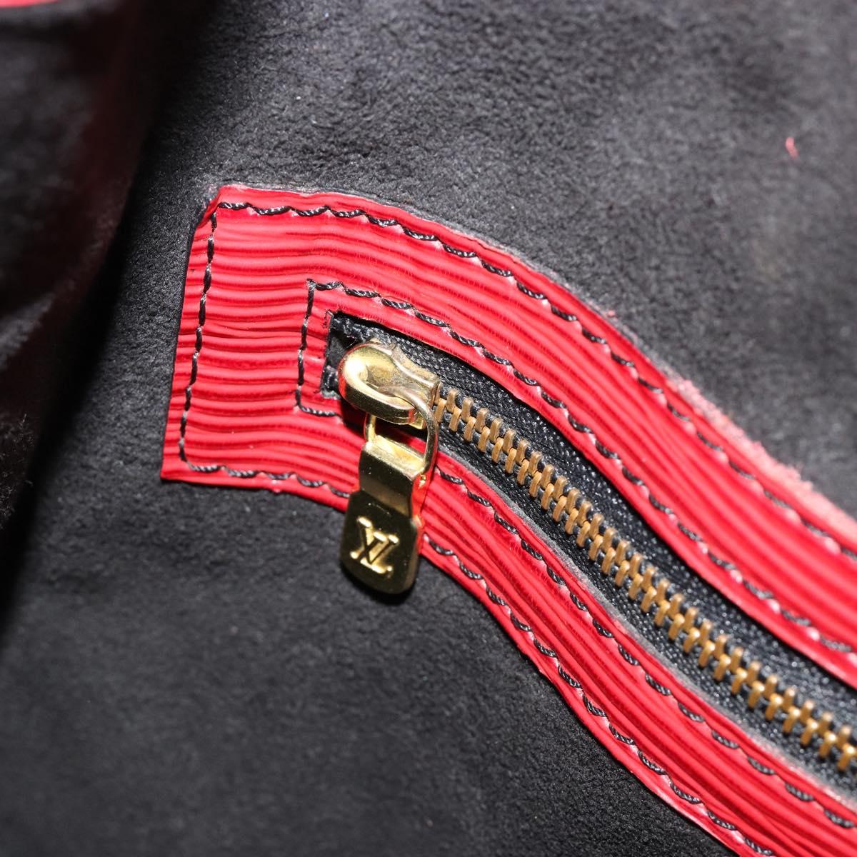 LOUIS VUITTON Epi Noe Shoulder Bag Tricolor Red Blue M44084 LV Auth ka4716