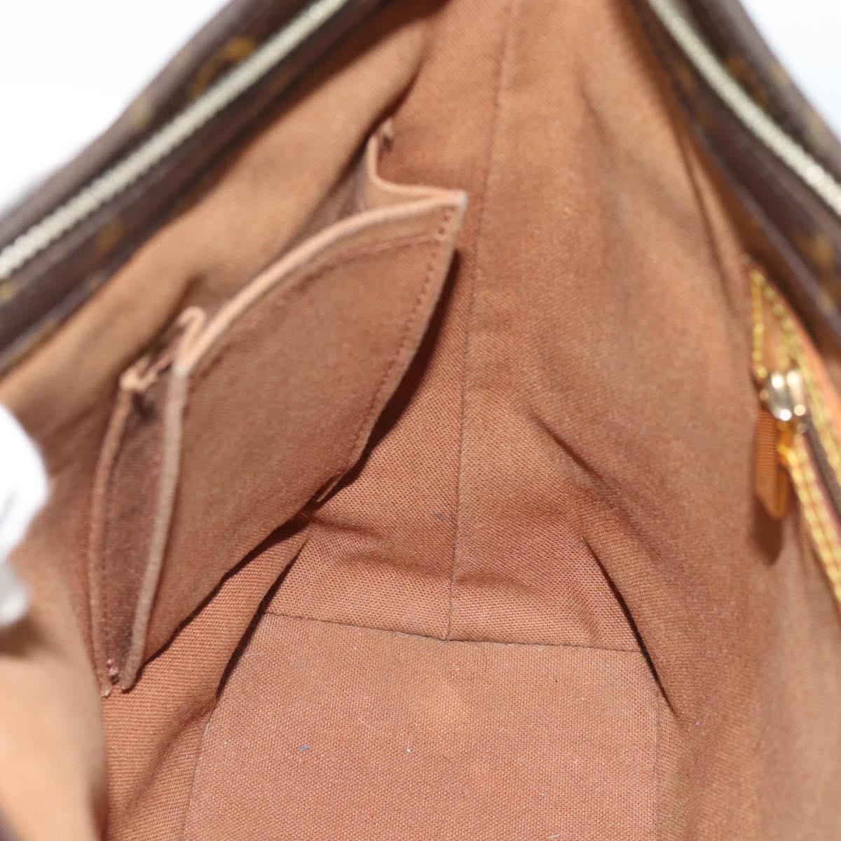 LOUIS VUITTON Monogram Cabas Piano Tote Bag M51148 LV Auth ka4718