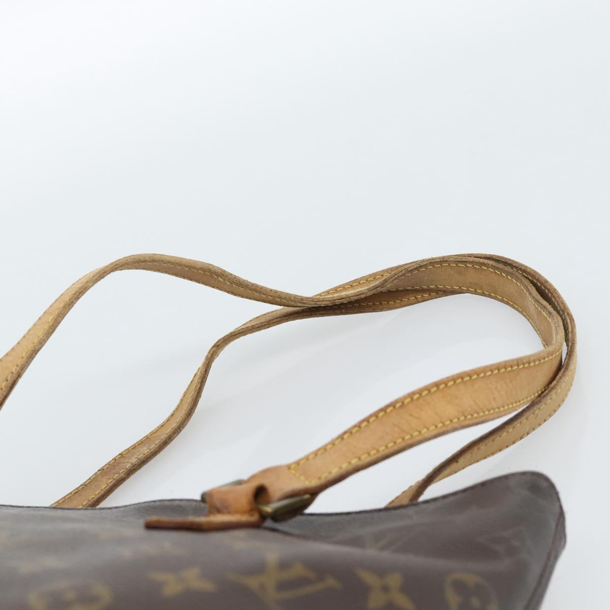 LOUIS VUITTON Monogram Cabas Piano Tote Bag M51148 LV Auth ka4718