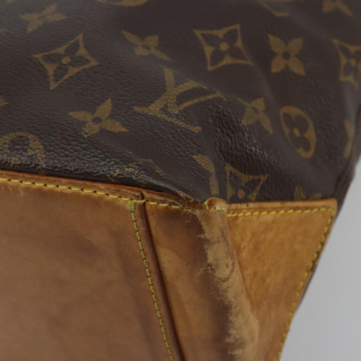 LOUIS VUITTON Monogram Cabas Piano Tote Bag M51148 LV Auth ka4719