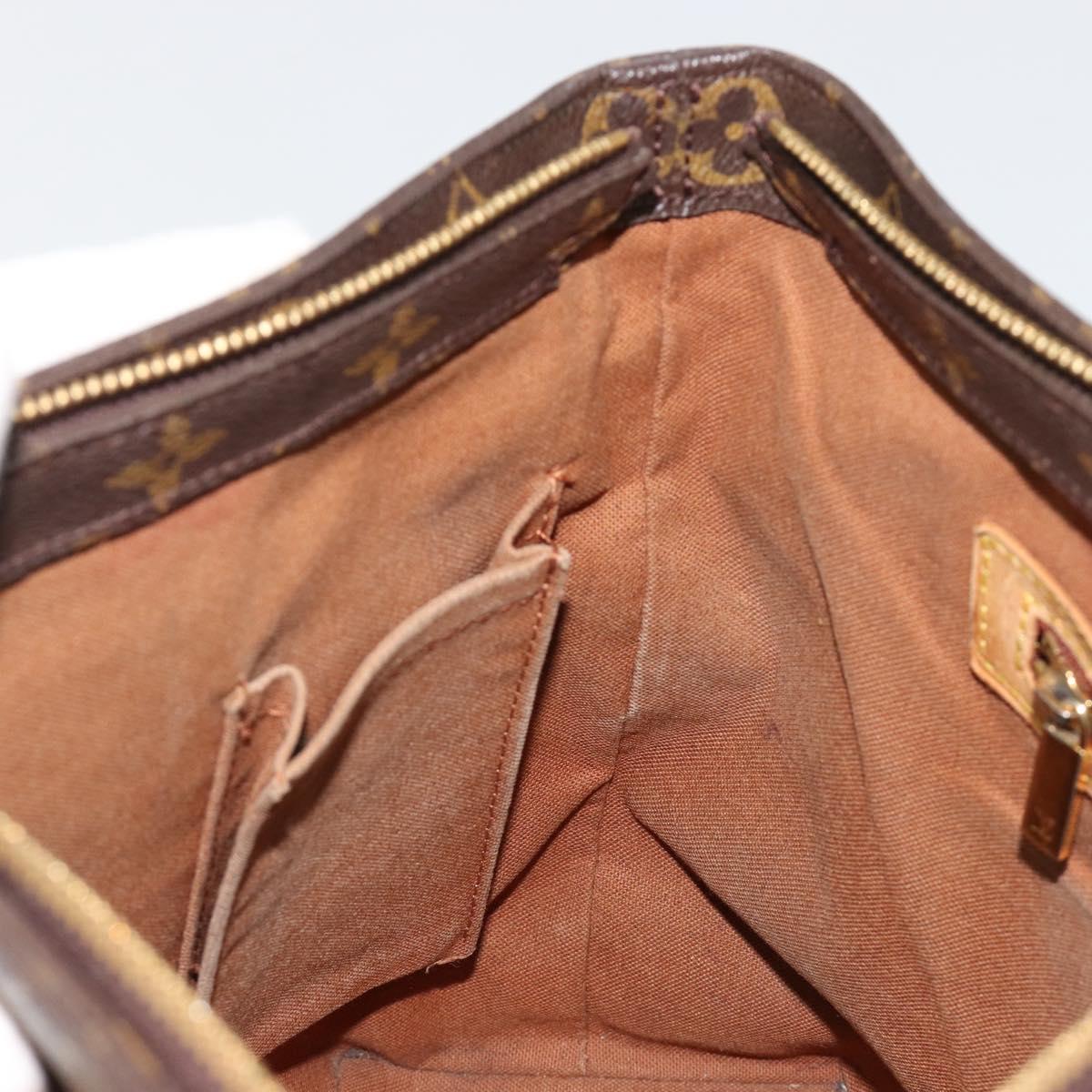 LOUIS VUITTON Monogram Cabas Piano Tote Bag M51148 LV Auth ka4719