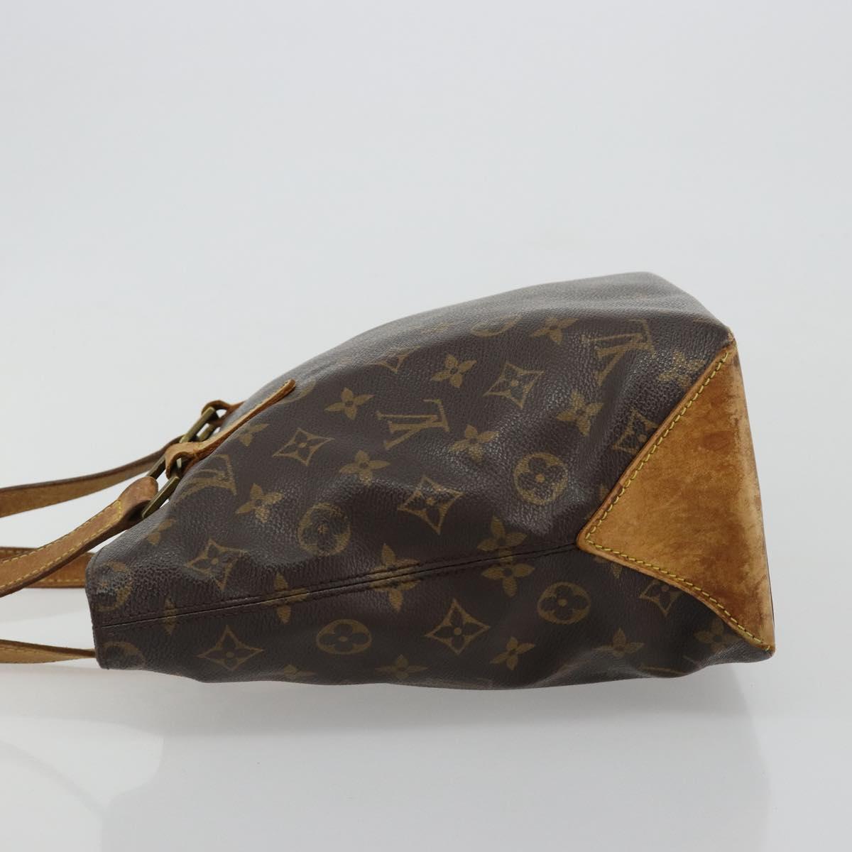 LOUIS VUITTON Monogram Cabas Piano Tote Bag M51148 LV Auth ka4719