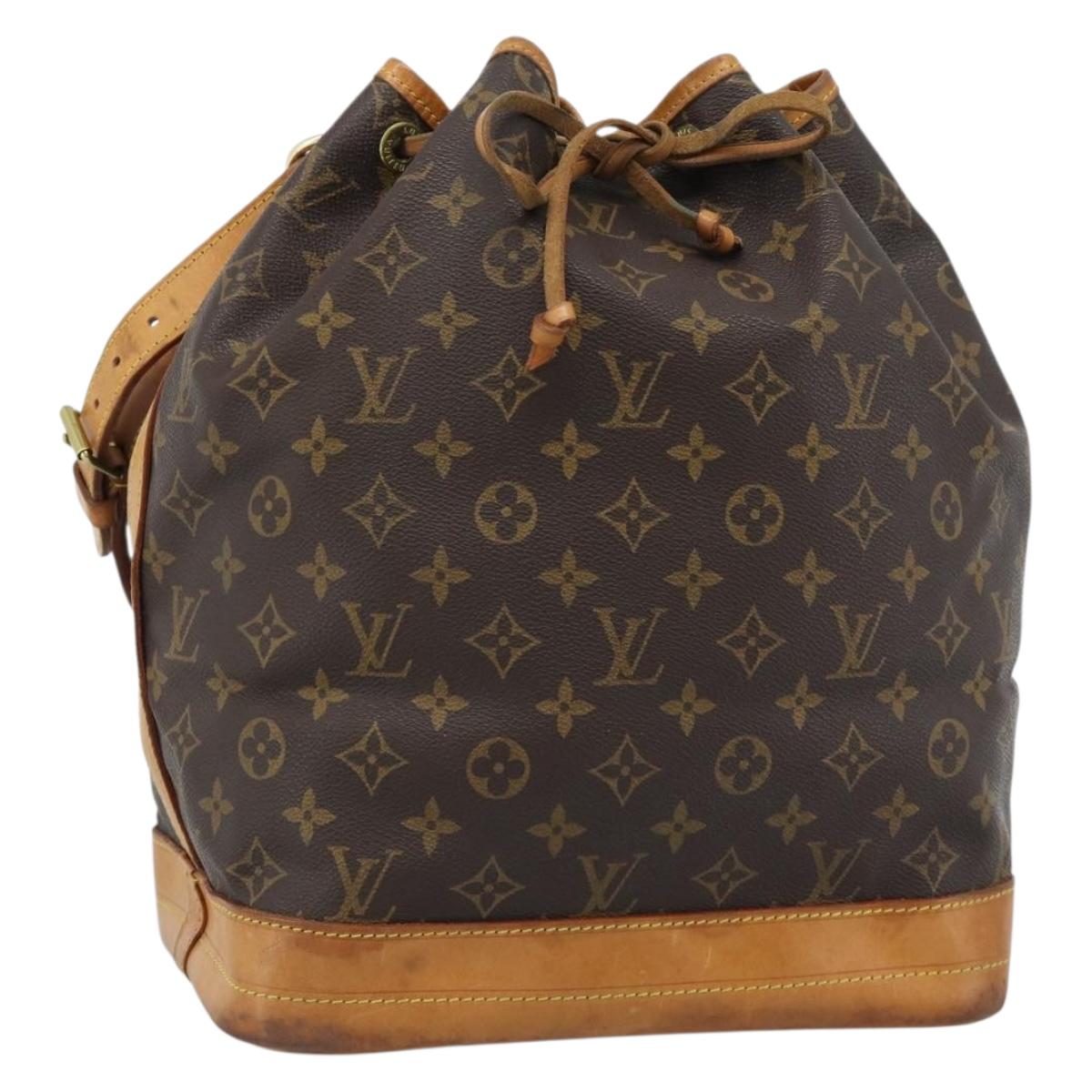 LOUIS VUITTON Monogram Noe Shoulder Bag M42224 LV Auth ka4723A