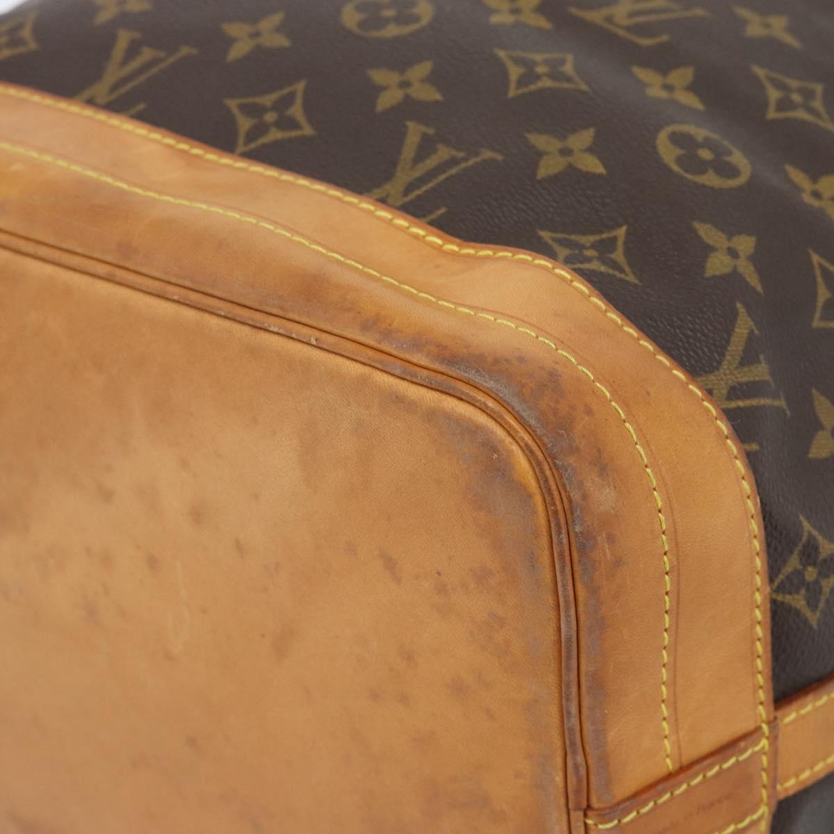 LOUIS VUITTON Monogram Noe Shoulder Bag M42224 LV Auth ka4723A