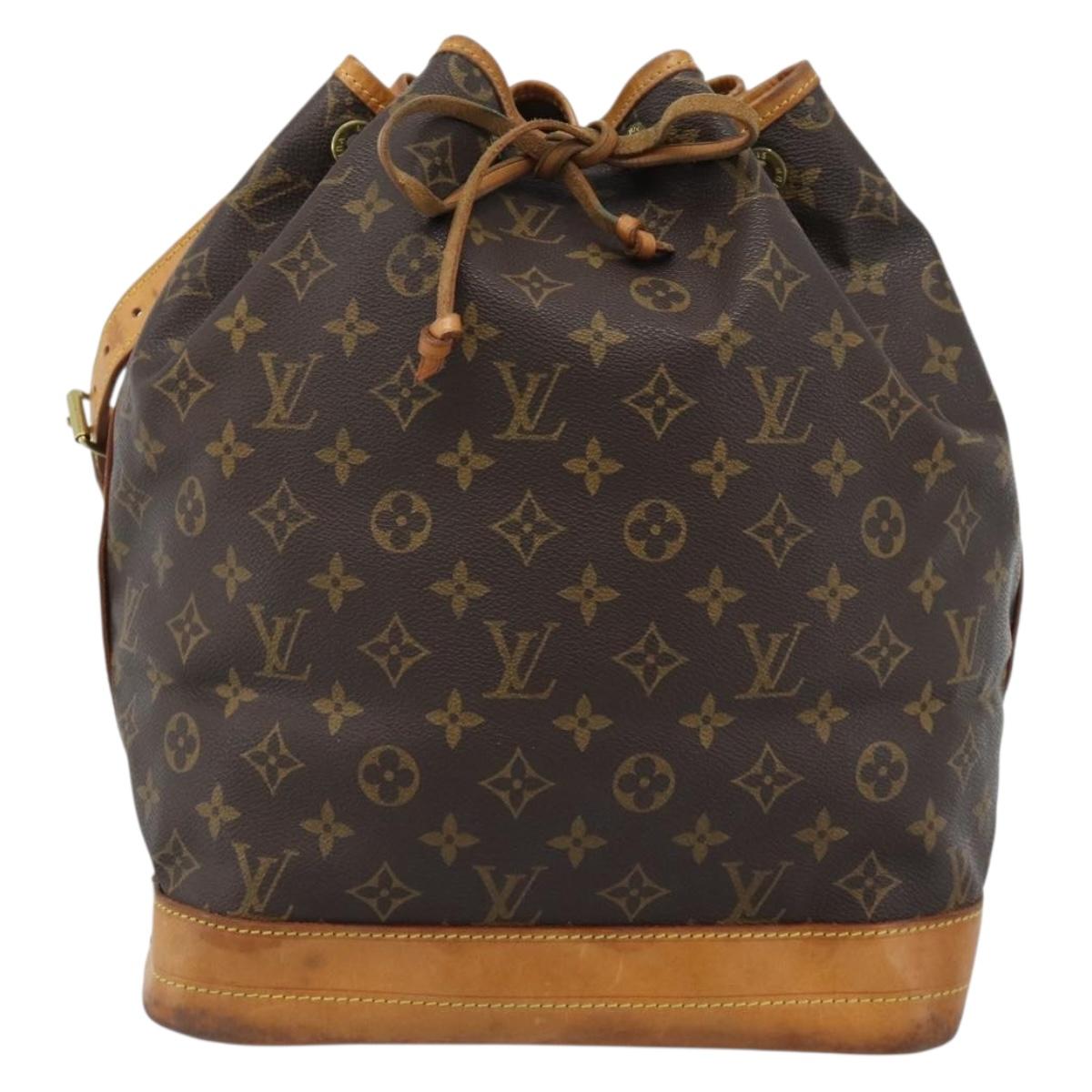 LOUIS VUITTON Monogram Noe Shoulder Bag M42224 LV Auth ka4723A