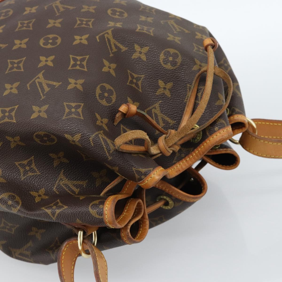 LOUIS VUITTON Monogram Noe Shoulder Bag M42224 LV Auth ka4723A