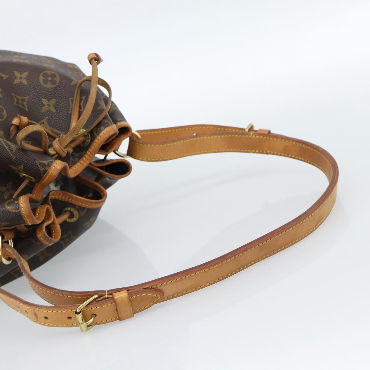 LOUIS VUITTON Monogram Noe Shoulder Bag M42224 LV Auth ka4723A