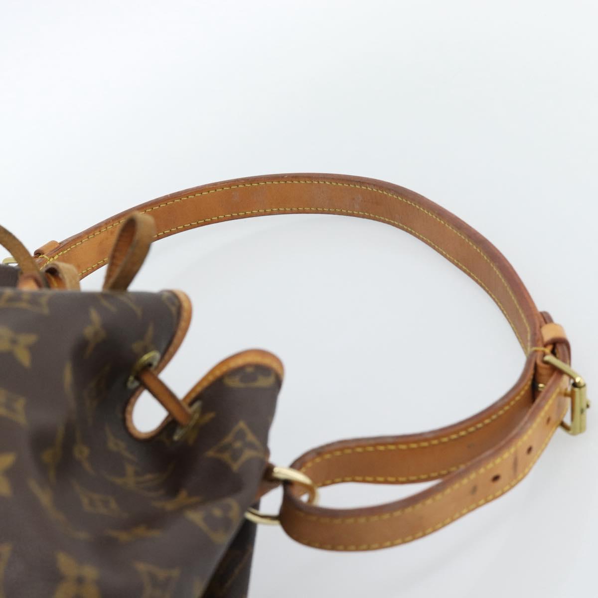 LOUIS VUITTON Monogram Noe Shoulder Bag M42224 LV Auth ka4723A